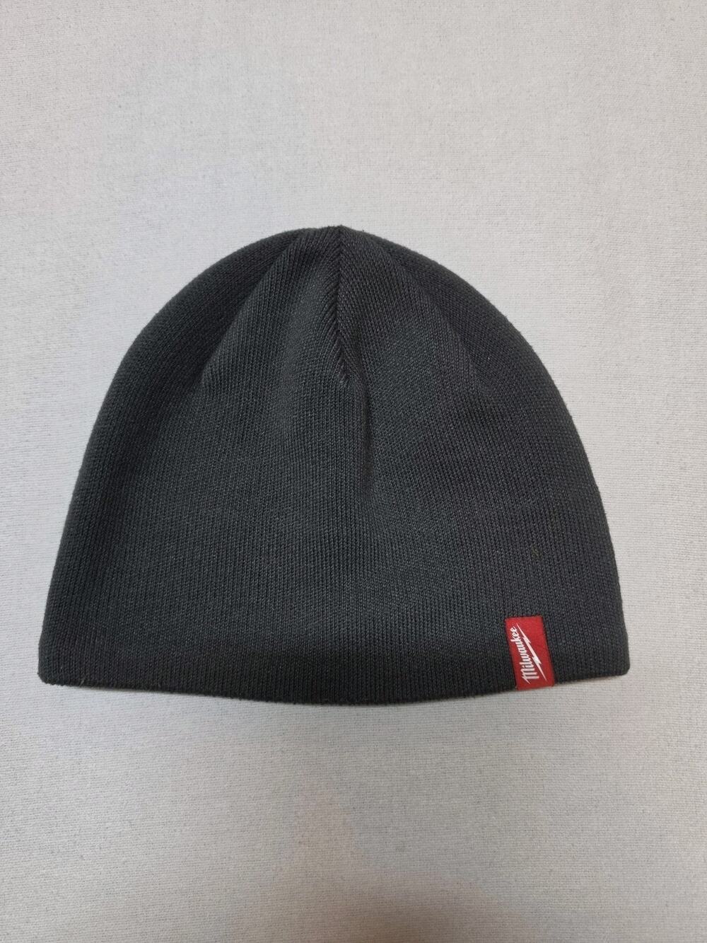 Milwaukee Tool Black Fleece Lined Beanie Hat One Size Winter Workwear